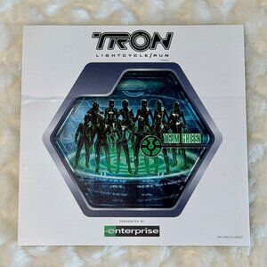 Disney Parks Tron Lightcycle Run Team Green Sticker